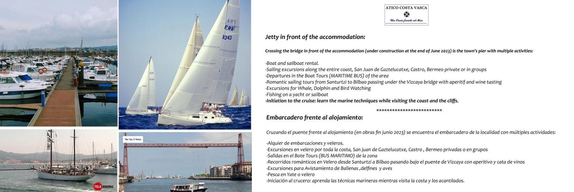 Atico Lujo Costa Vasca Bilbaoterraza Mar Jacuzi Apartment Santurtzi