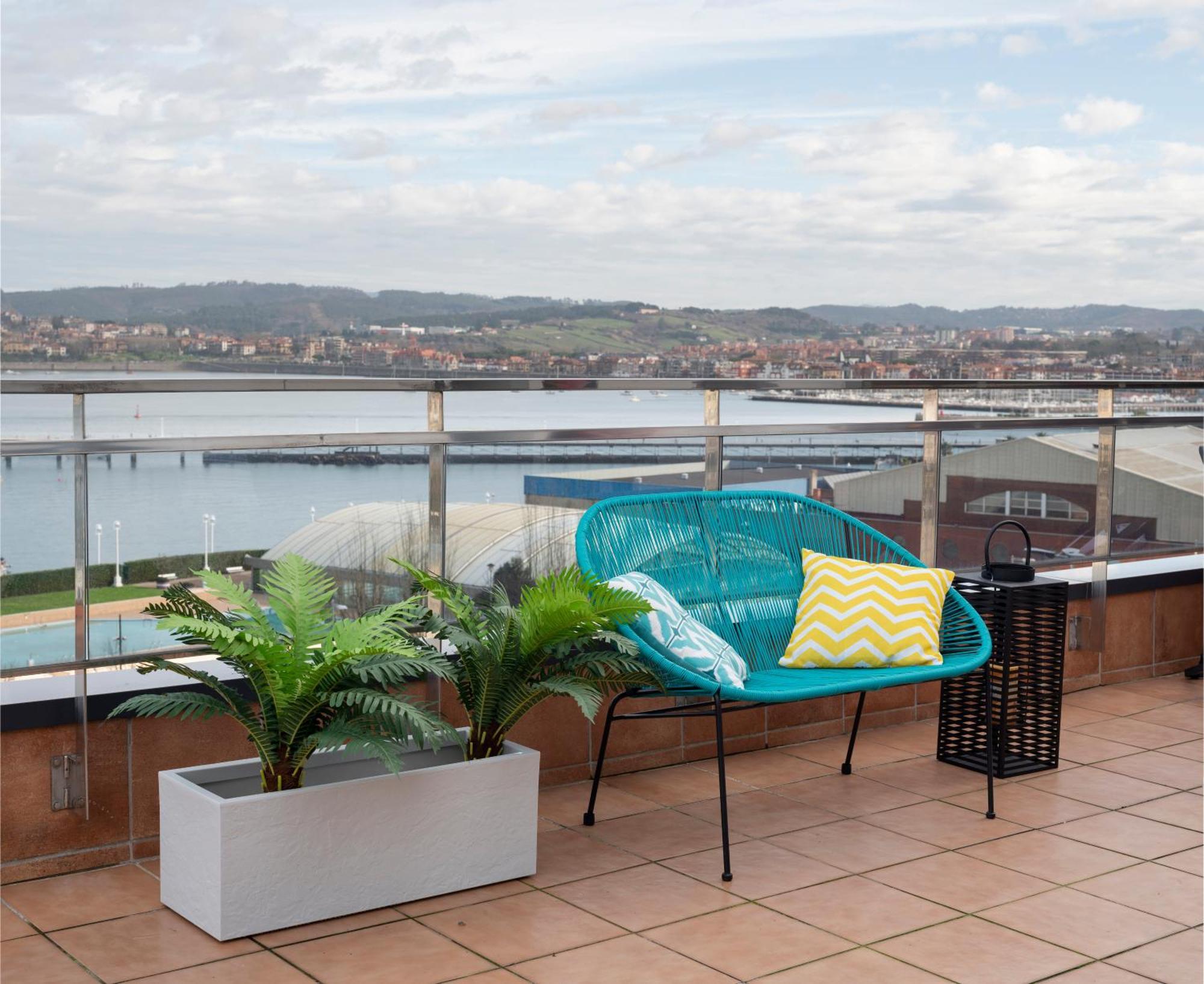 Atico Lujo Costa Vasca Bilbaoterraza Mar Jacuzi Apartment Santurtzi