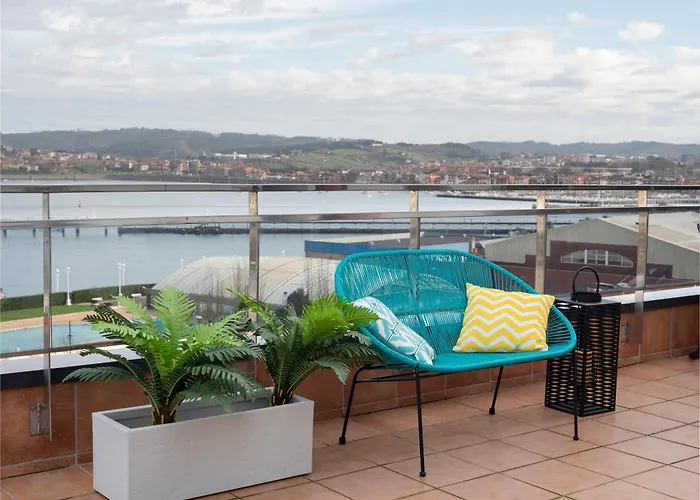 Atico Lujo Costa Vasca Bilbaoterraza Mar Jacuzi
