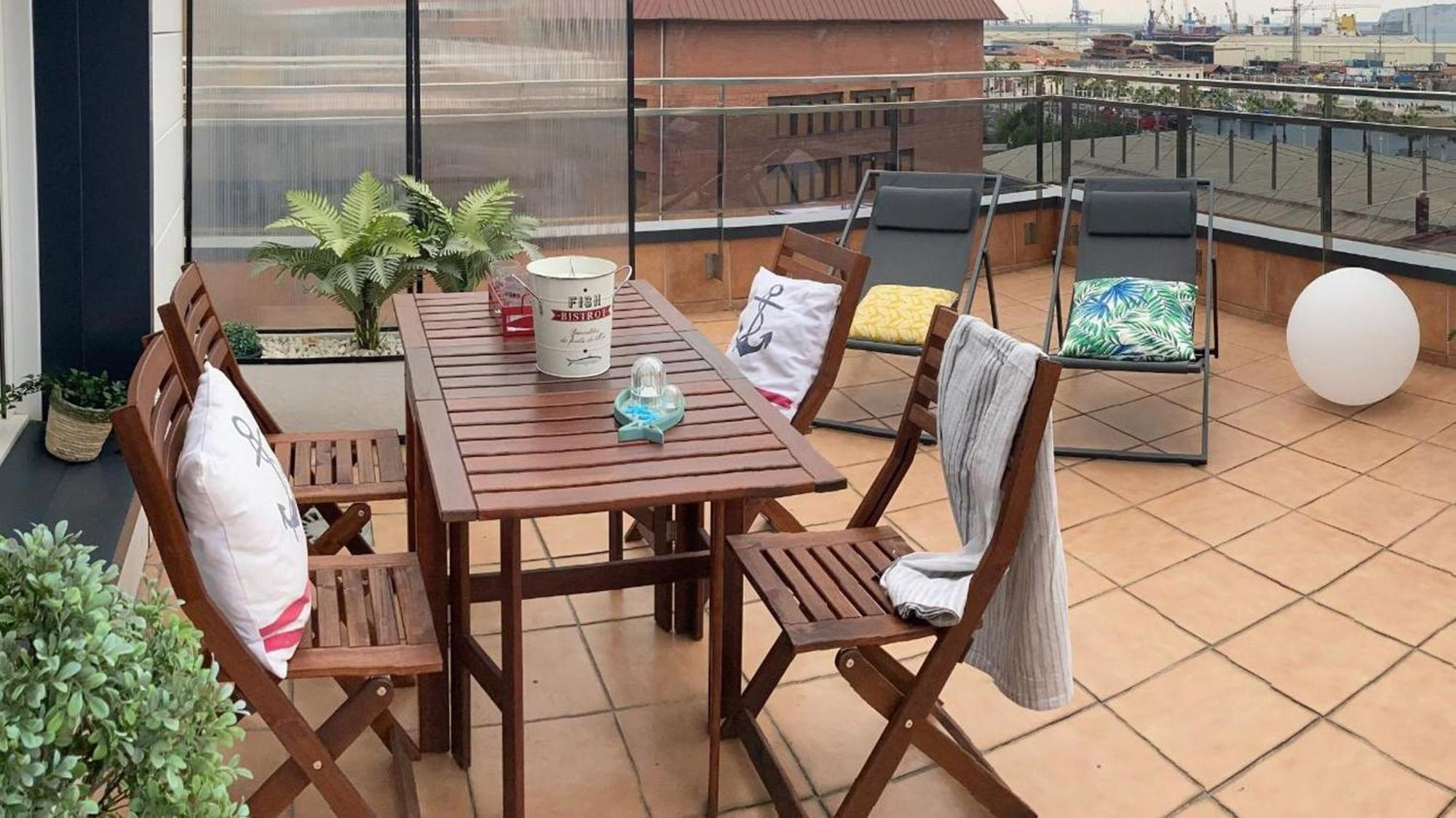 Atico Lujo Costa Vasca Bilbaoterraza Mar Jacuzi Appartement