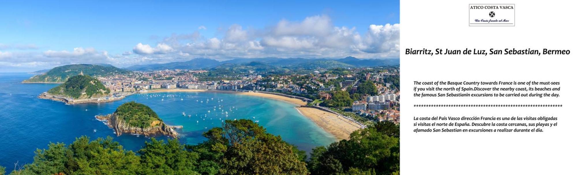 Atico Lujo Costa Vasca Bilbaoterraza Mar Jacuzi *