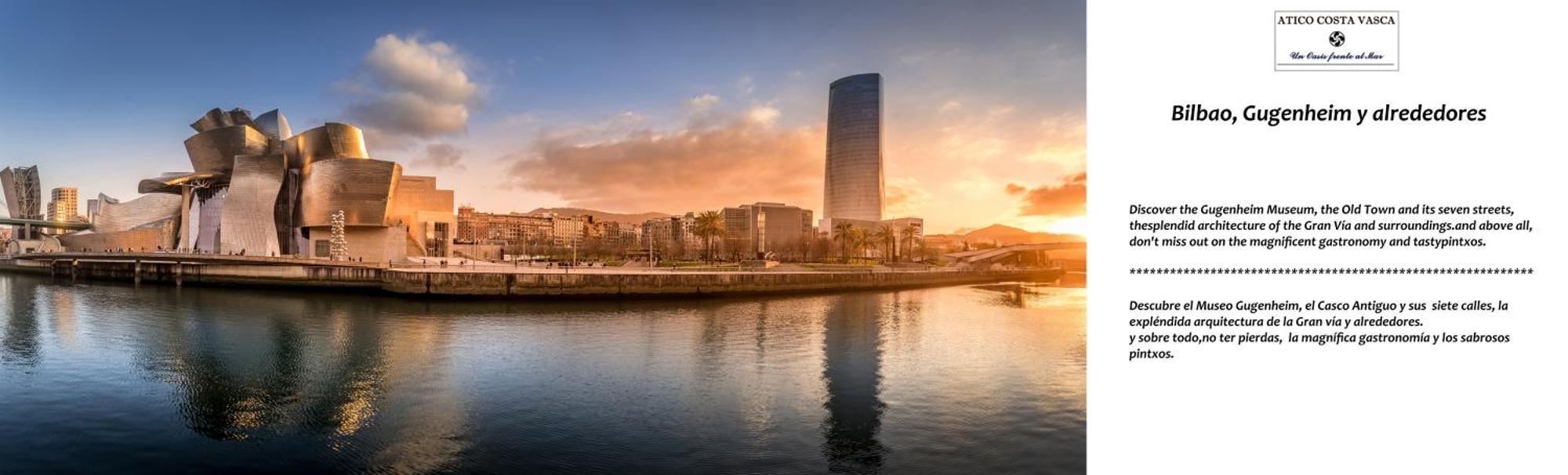 Atico Lujo Costa Vasca Bilbaoterraza Mar Jacuzi Appartement